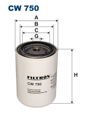 Coolant Filter FILTRON CW 750