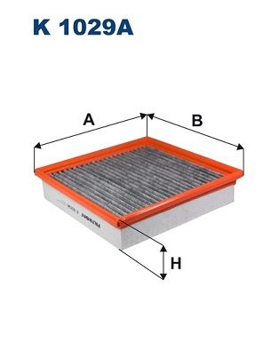 Filter, cabin air FILTRON K 1029A