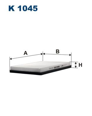 FILTRON K 1045 Filter, cabin air