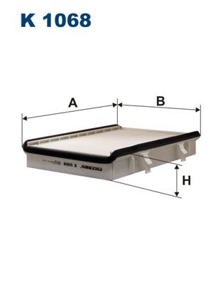 Filter, cabin air FILTRON K 1068