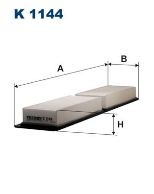 FILTRON K 1144 Filter, cabin air