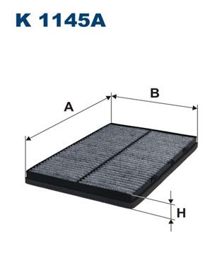 FILTRON K 1145A Filter, cabin air