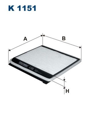 FILTRON K 1151 Filter, cabin air