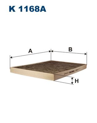 FILTRON K 1168A Filter, cabin air