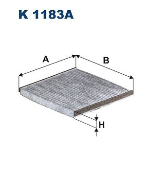 FILTRON K 1183A Filter, cabin air
