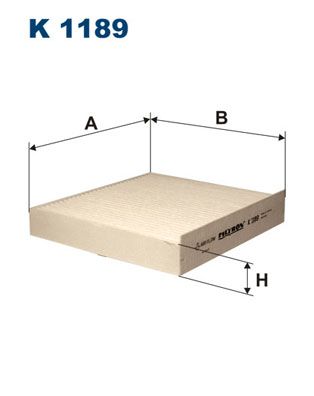 FILTRON K 1189 Filter, cabin air