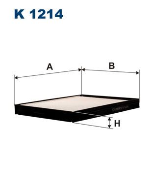 FILTRON K 1214 Filter, cabin air