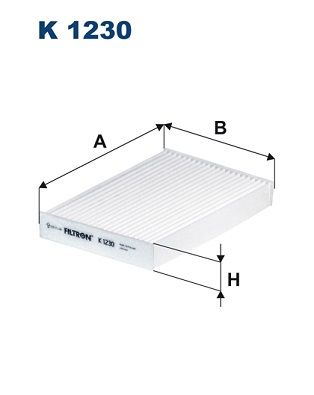 Filter, cabin air FILTRON K 1230