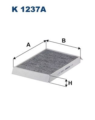 FILTRON K 1237A Filter, cabin air