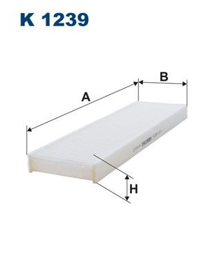 Filter, cabin air FILTRON K 1239
