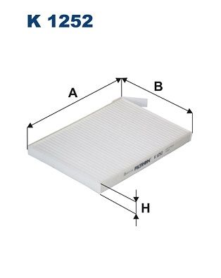Filter, cabin air FILTRON K 1252