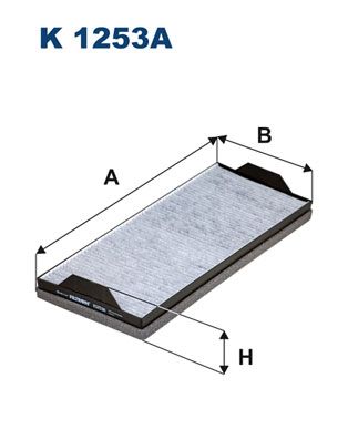 FILTRON K 1253A Filter, cabin air