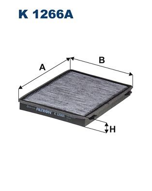 Filter, cabin air FILTRON K 1266A