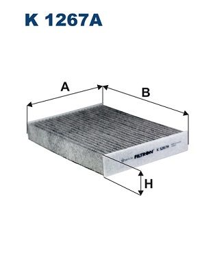 FILTRON K 1267A Filter, cabin air