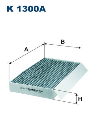 FILTRON K 1300A Filter, cabin air
