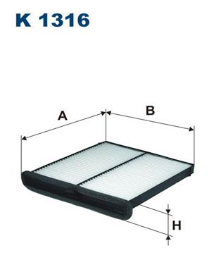 FILTRON K 1316 Filter, cabin air
