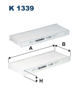 FILTRON K 1339-2x Filter, cabin air