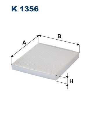 Filter, cabin air FILTRON K 1356