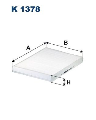 FILTRON K 1378 Filter, cabin air