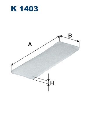 FILTRON K 1403 Filter, cabin air