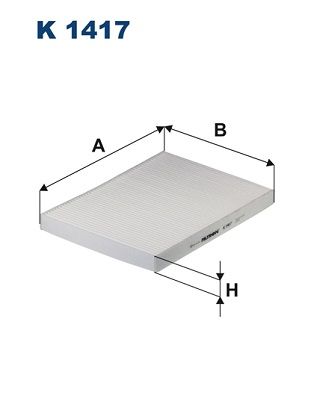 FILTRON K 1417 Filter, cabin air