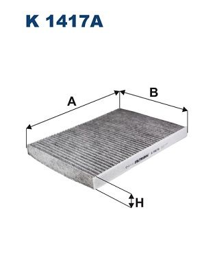 FILTRON K 1417A Filter, cabin air