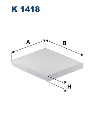 FILTRON K 1418 Filter, cabin air