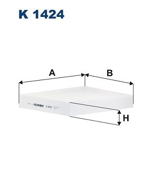 FILTRON K 1424 Filter, cabin air