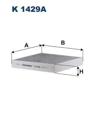 FILTRON K 1429A Filter, cabin air