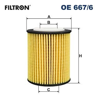 FILTRON OE 667/6 Oil Filter