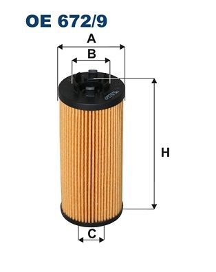 FILTRON OE 672/9 Oil Filter
