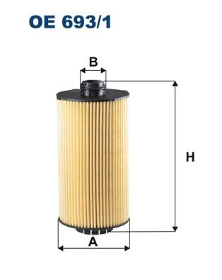 FILTRON OE 693/1 Oil Filter