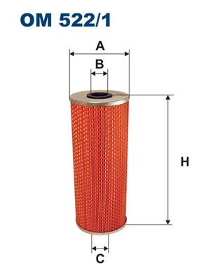 Oil Filter FILTRON OM 522/1