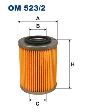 Oil Filter FILTRON OM 523/2