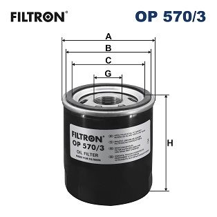 Oil Filter FILTRON OP 570/3