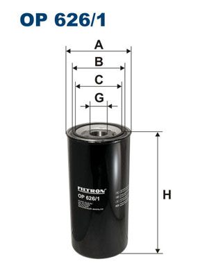 FILTRON OP 626/1 Oil Filter