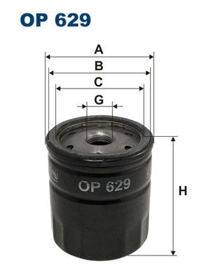 FILTRON OP 629 Oil Filter