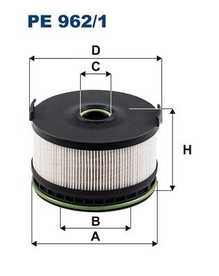 Fuel Filter FILTRON PE 962/1