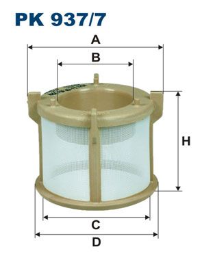 FILTRON PK 937/7 Fuel Filter