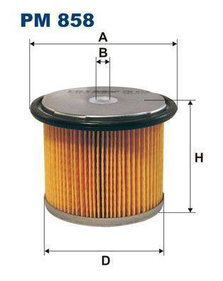 Fuel Filter FILTRON PM 858
