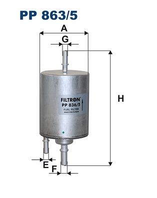 Fuel Filter FILTRON PP 836/5
