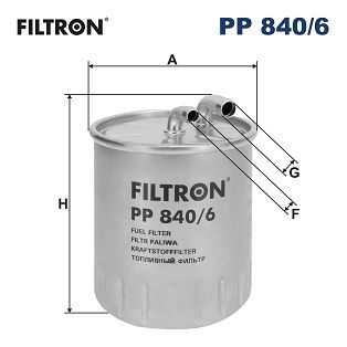 Fuel Filter FILTRON PP 840/6