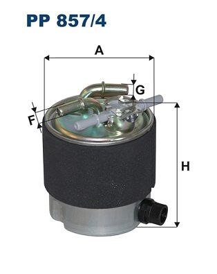FILTRON PP 857/4 Fuel Filter