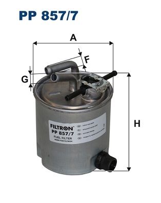 FILTRON PP 857/7 Fuel Filter