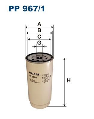 Fuel Filter FILTRON PP 967/1