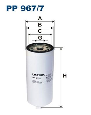 Fuel Filter FILTRON PP 967/7