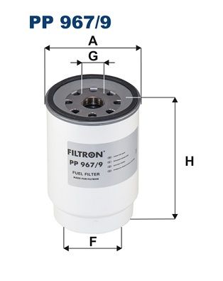 Fuel Filter FILTRON PP 967/9