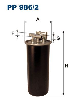 FILTRON PP 986/2 Fuel Filter