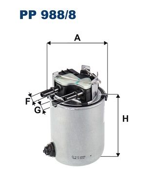 FILTRON PP 988/8 Fuel Filter