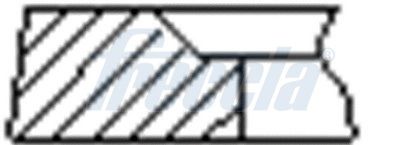Piston Ring Kit FRECCIA FR10-500900